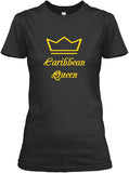Caribbean Queen with crown Tshirt and tank top 