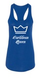 Caribbean Queen with crown Tshirt and tank top 