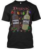 Drink A Rum Holiday Tshirt & Sweatshirt
